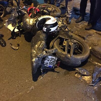 Bu kazadan saniyeler önce...