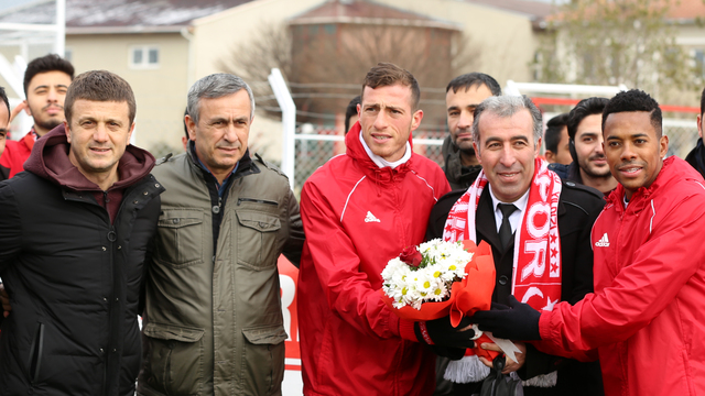 Sivasspor'da gözler Galatasaray maçına çevrildi