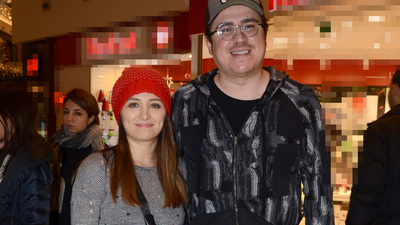 Güleryüzlü çift!