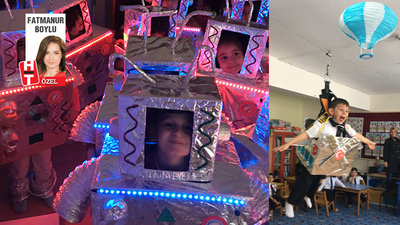 Öğretmen Mehmet Bilgin görenleri hayran bıraktı!