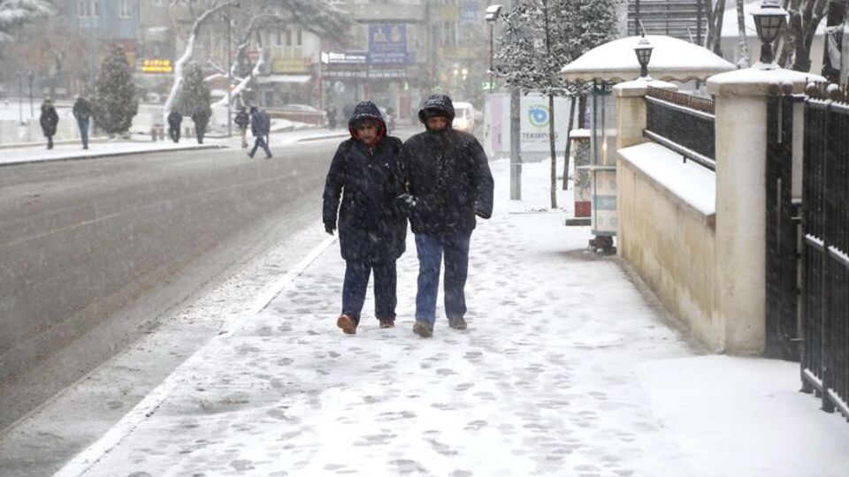 Tekirdağ'da okullar bugün ve yarın tatil edildi