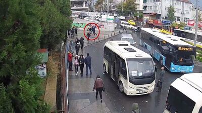 Matkap uçlu gasp dehşeti kamerada