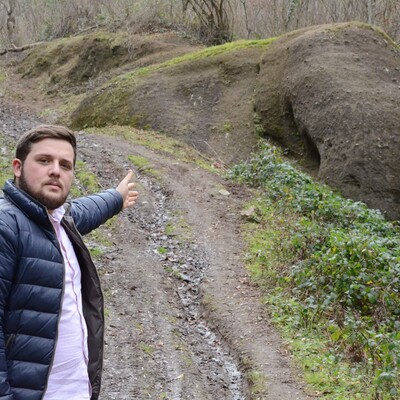 Ordu'da yıllardır duruyor! Doğru açıdan bakıldığında...