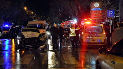 Kokoreç almak için durdu canından oldu!