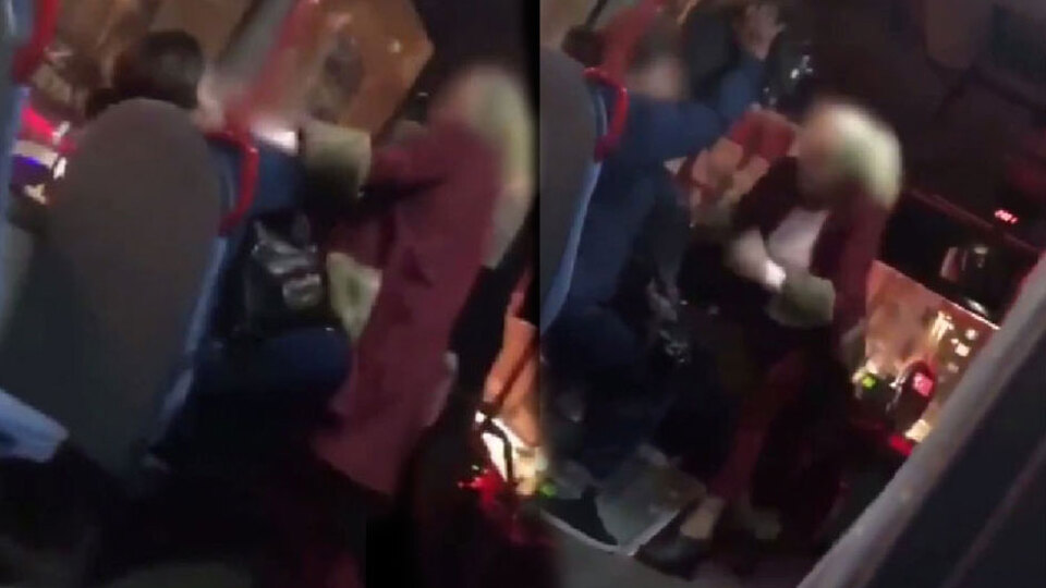 Yolcu otobüsünde akılalmaz olay! Kadınlar birbirine girdi