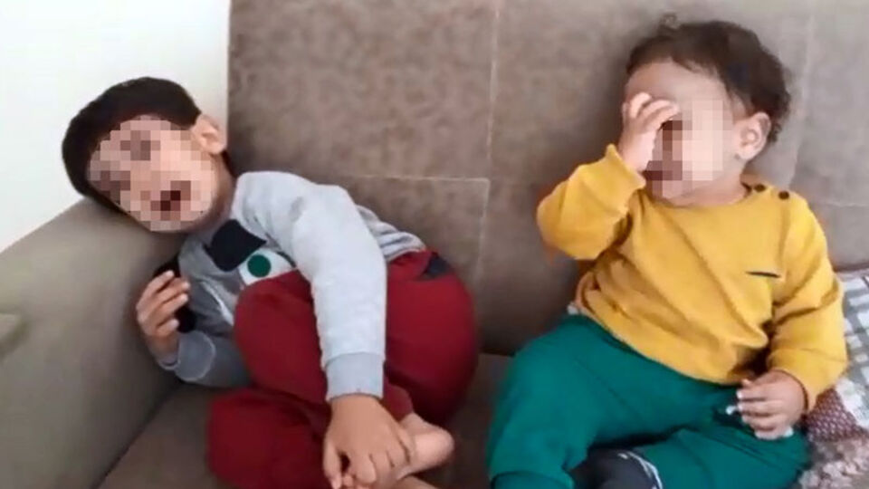 Kocası tarafından terk edilen anneden çocuklara şiddet!