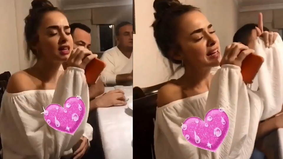 Bensu Soral'dan rap perfomansı!