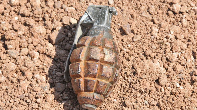 Çorumda 4 el bombası bulundu
