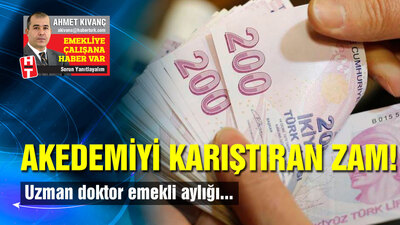 Akademiyi karıştıran zam! Uzman doktor emekli aylığı...