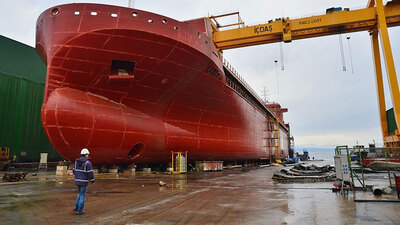 Dünya devlerine gemi üretiyorlar