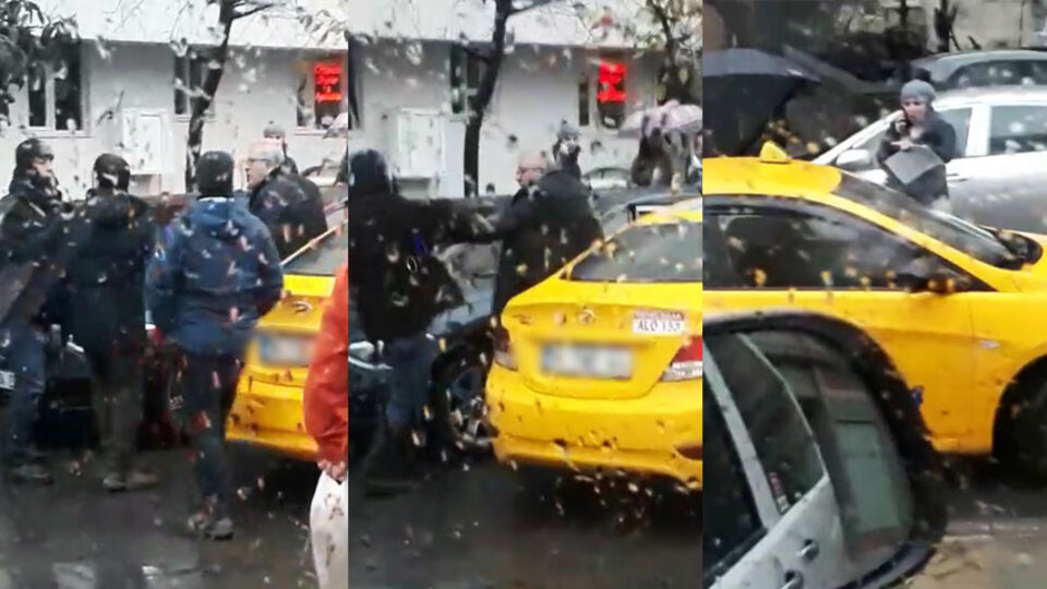 Kadıköy'de "kısa mesafe" arbedesi