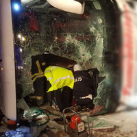 Kırşehir'de otobüs devrildi! Ölü ve yaralılar var