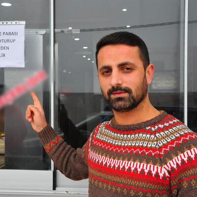 Bu lokantada hesap ödemek yok