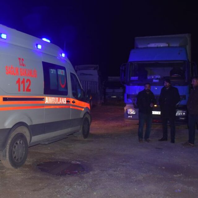 TIR şoförü otoparkta ölü bulundu