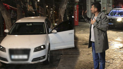 Yer: Ankara... Sokak araç trafiğine kapalı... Polis telsizden tebrik etti