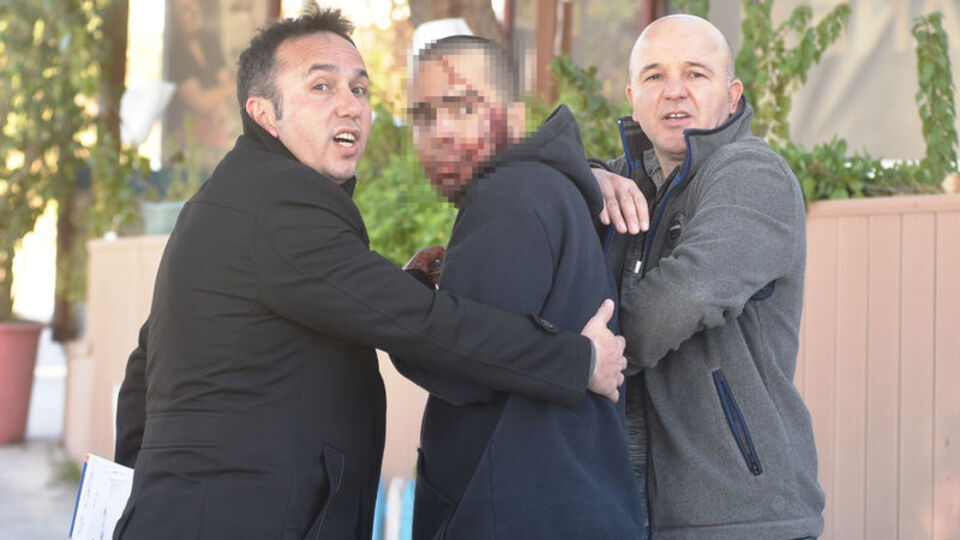 Falezlerde dehşet anları!