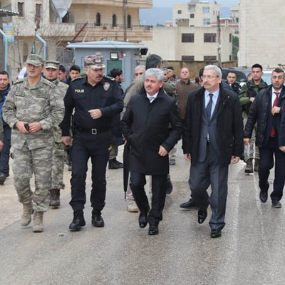 Hatay Valisi Doğan, Afrin’de