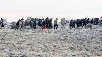 Edirne'de 470 kaçak göçmen yakalandı