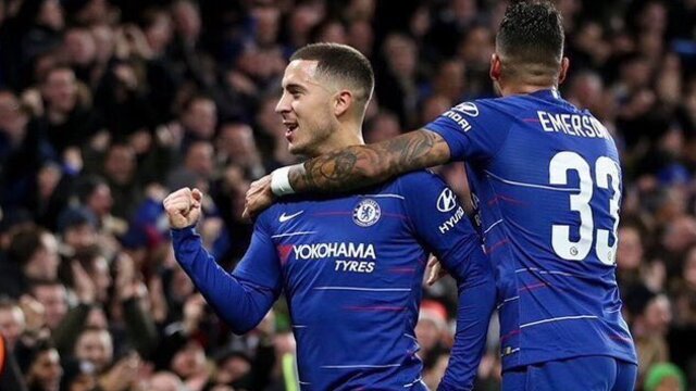 Chelsea, Hazard'la güldü