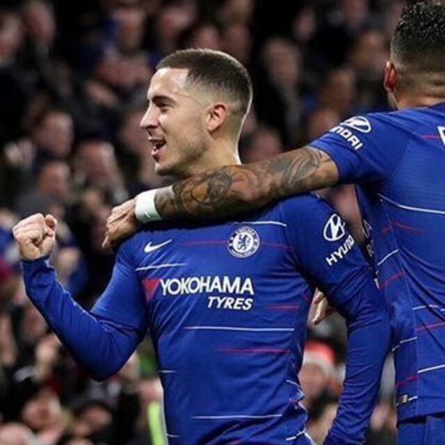 Chelsea, Hazard'la güldü