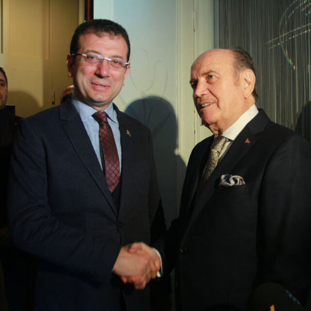 İmamoğlu'ndan Topbaş'a ziyaret
