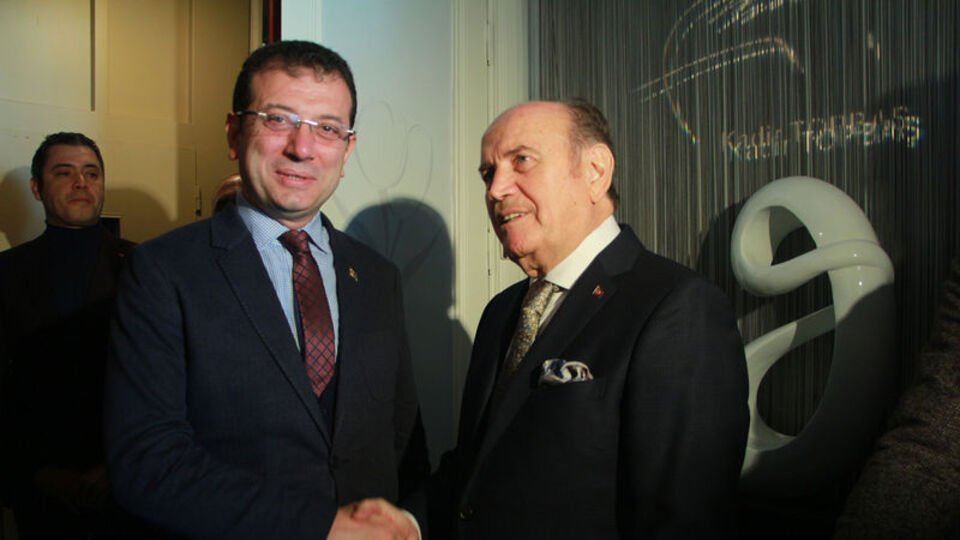 İmamoğlu'ndan Topbaş'a ziyaret