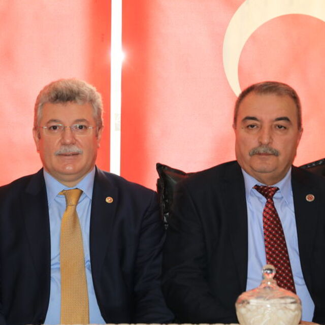 AK Parti Grup Başkanvekili'nden MHP İl Başkanlığı'na ziyaret