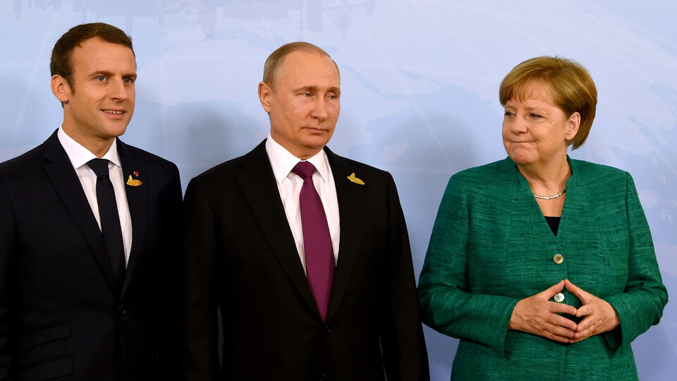 Rusya'dan Merkel ve Macron'a olumsuz yanıt!