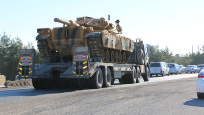 Onlarca tank sınıra gidiyor!