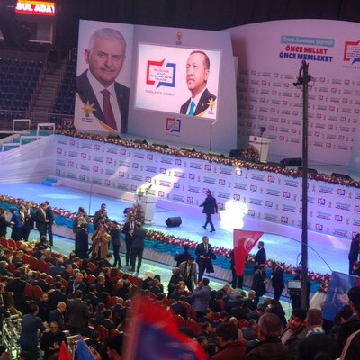 AK Parti'nin İstanbul adayı Binali Yıldırım!