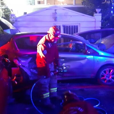 Ayvalık'ta zincirleme kaza