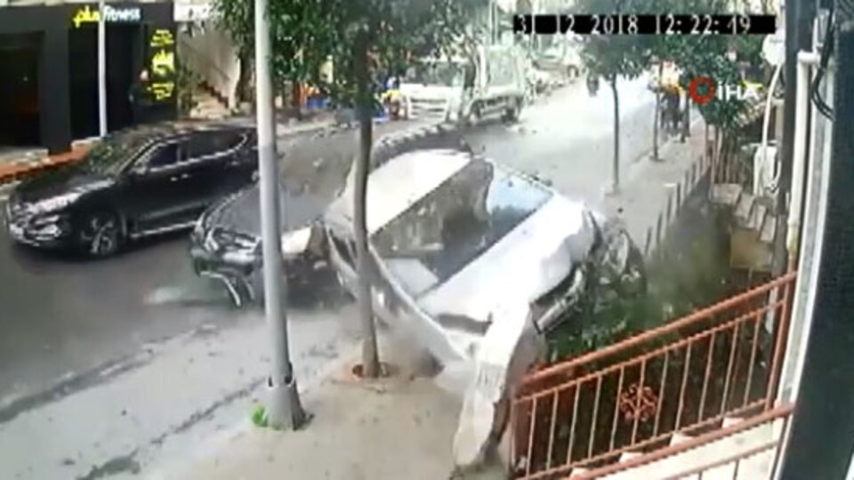 Şişli'de çok acayip olay! Kaza gibi görünüyordu ama...