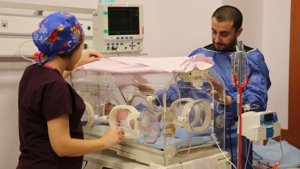 2019'un ilk üçüz bebekleri Gaziantep'ten