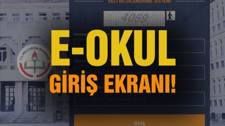 e-Okul VBS giriş ekranı