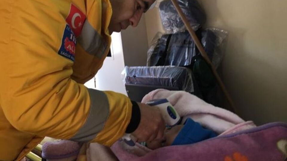 Yollar kardan kapandı! Hüseyin'in nefesi kesildi! Kurtarıldı!