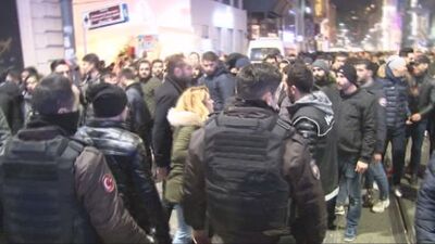 İstiklal Caddesi'nde meydan kavgası