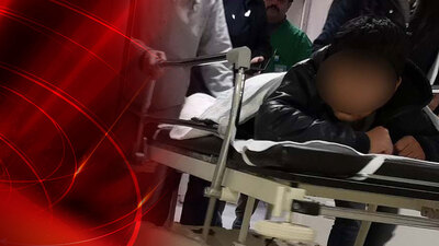 Leğenle kayıyordu, her şey bir anda oldu!