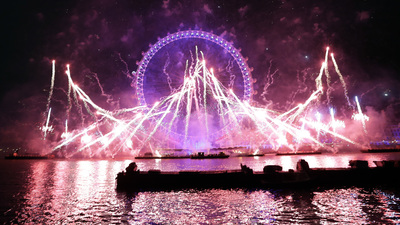 Londra'daki yılbaşı kutlamalarında AB bayrağı tartışması