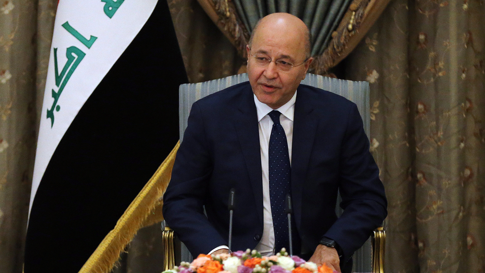 Irak Cumhurbaşkanı Türkiye'ye geliyor!