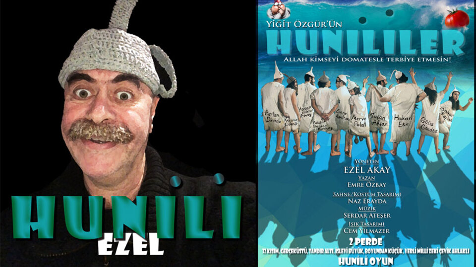 Yiğit Özgür'ün Hunililer'i sahnede!