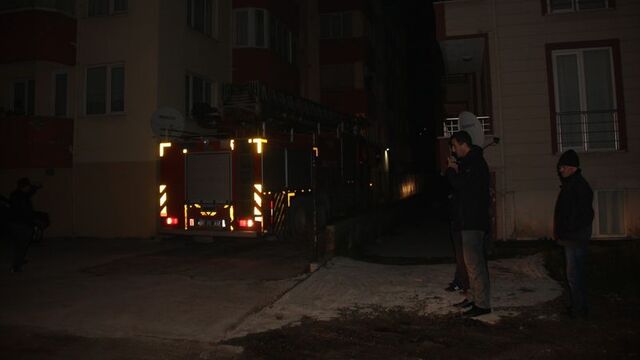 Cide'de yangın paniği