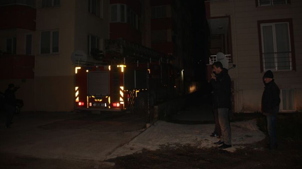 Cide'de yangın paniği