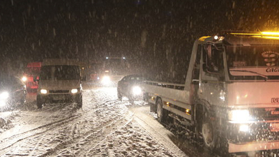 Kahramanmaraş-Kayseri karayolu ulaşıma kapandı