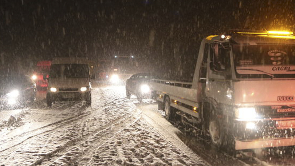 Kahramanmaraş-Kayseri karayolu ulaşıma kapandı