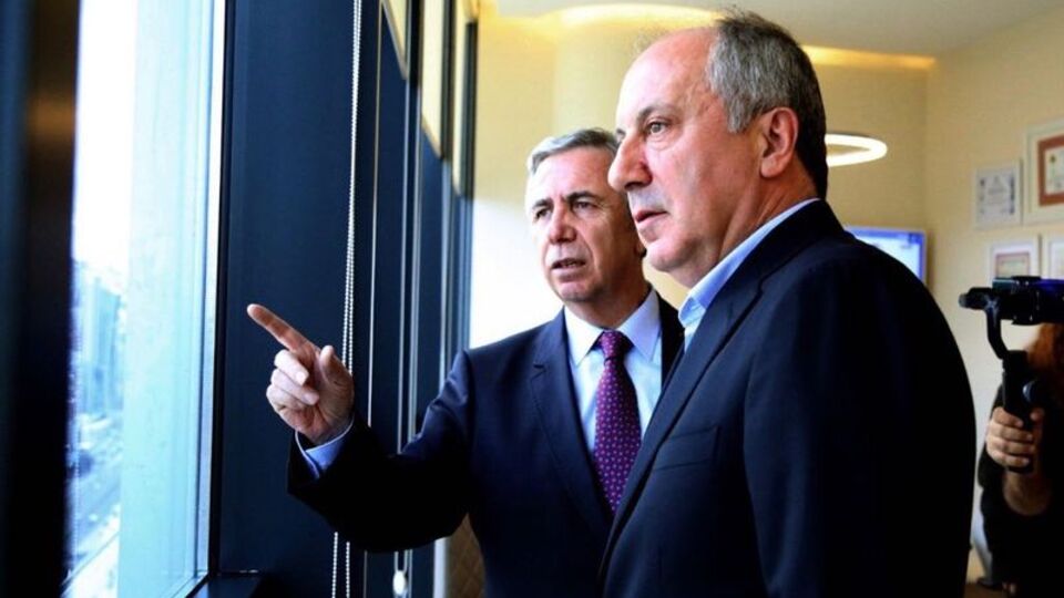 Mansur Yavaş, Muharrem İnce ile bir araya geldi