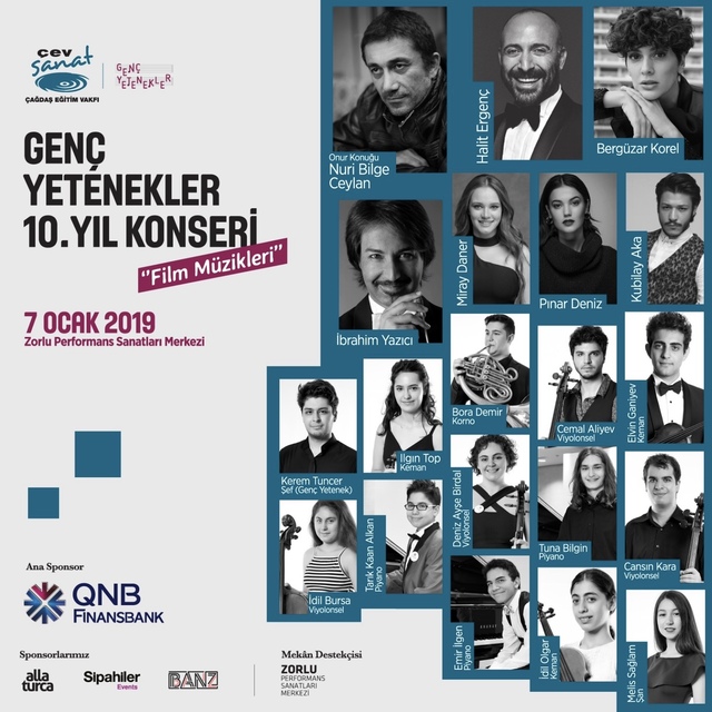 Türkiye'nin en yetenekli gençleri aynı sahnede buluşuyor