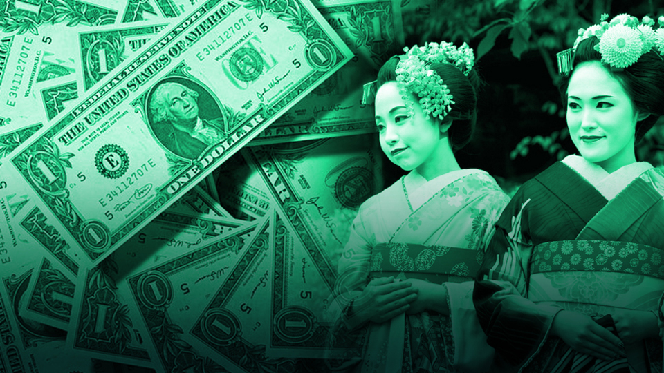 Dolarda Japon ev kadını hareketi