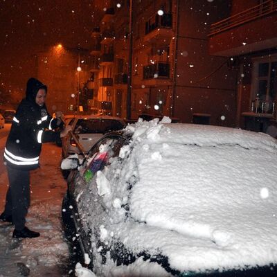 Trakya'da kar başladı, İstanbul'a ilerliyor