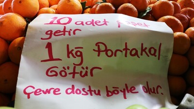 İlginç kampanya! Gören durup baktı