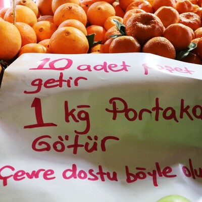 İlginç kampanya! Gören durup baktı